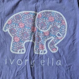 Ivory ella elephant tank top